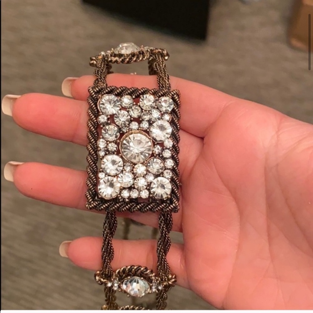 Fancy gold belt with Rhinestones - Picture 9 of 9